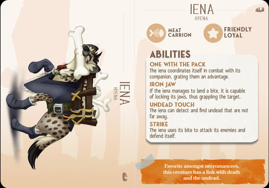 Hyena Animal Companion Miniature - Alternate view 2