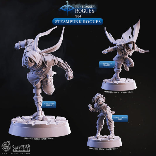 Rogue Miniature - Alternate view 2