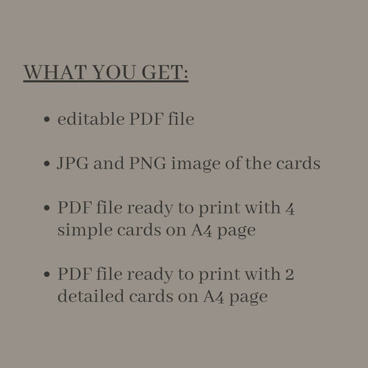 Fillable Initiative Tracker Cards - Alternate view 2