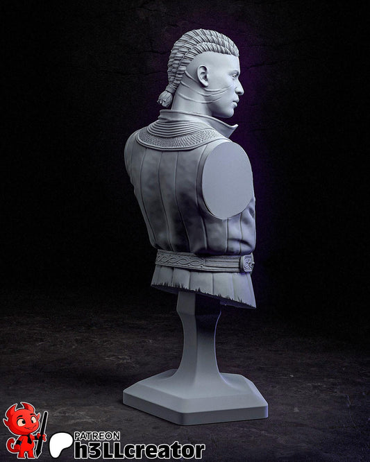 Wyll Bust - Baldur's Gate 3 - Alternate view 2