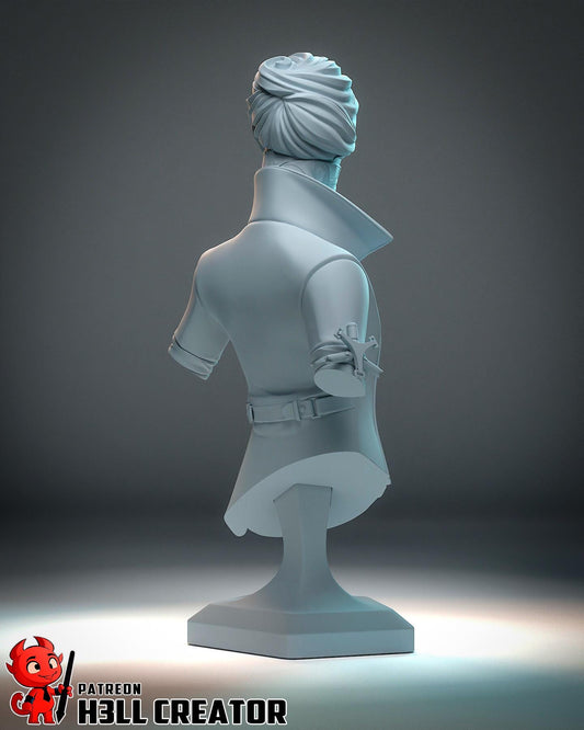 Emily Dishonored 2 Bust Resin Figurine FAN MADE