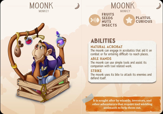 Monkey Animal Companion Miniature - Alternate view 2