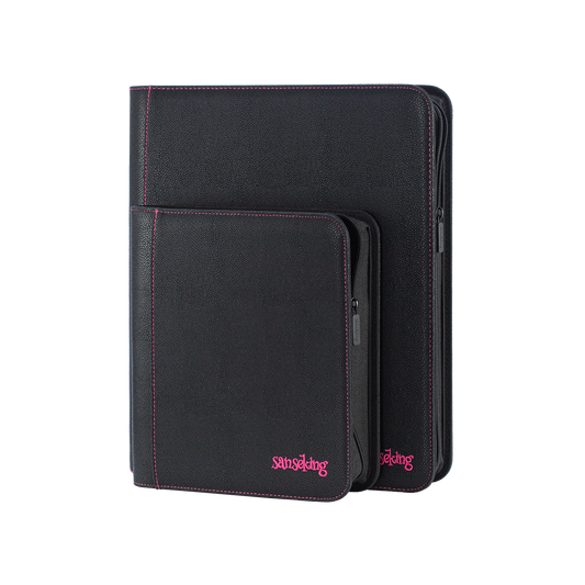 Sanseking 9-Pocket PU Zipper Toploader Binder - official Sanseking detail and feature view 1