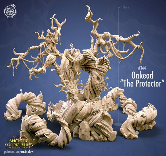 Forest Dragon Miniature - Alternate view 2