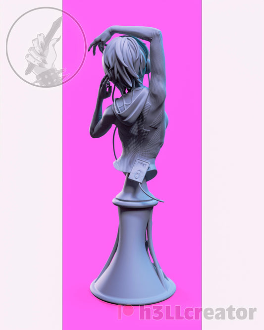 Gwen Stacy Spiderman Bust - Alternate view 2