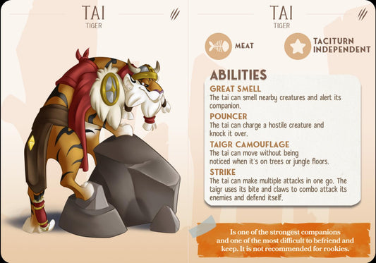 Tiger Animal Companion Miniature - Alternate view 2