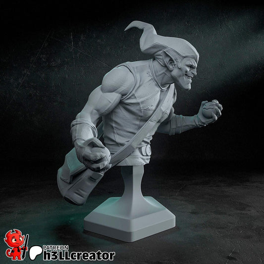 Green Goblin Bust - Spider-Man - Alternate view 2