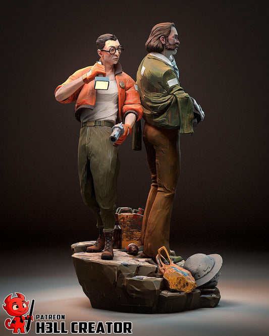 Harry and Kim Disco Elysium Figure - Alternate view 2