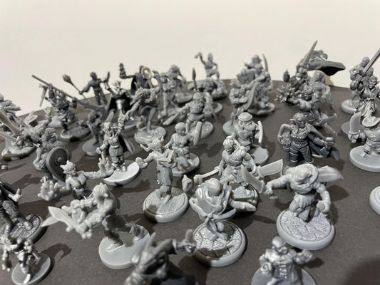 47 Miniature Set - Various Races and Classes - Alternate view 2