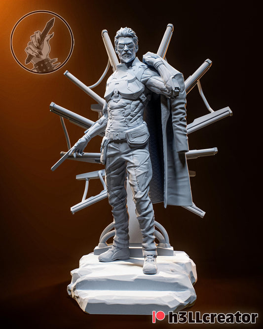 Adam Jensen Deus Ex Figure - Alternate view 2