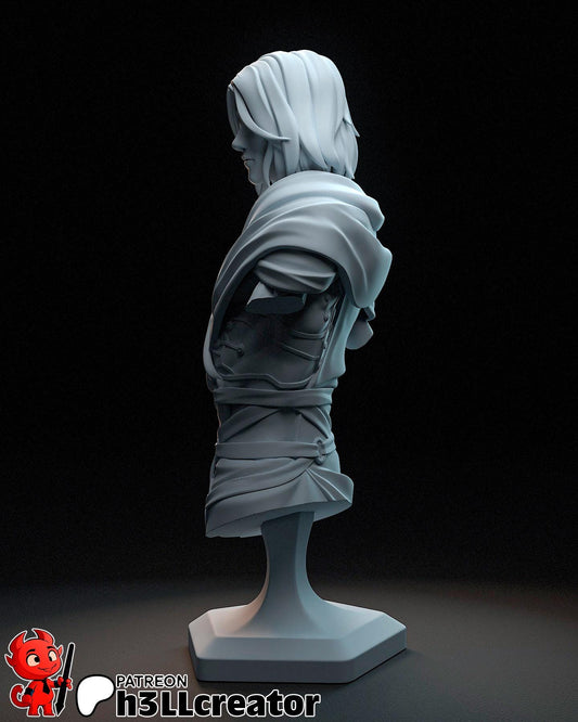 Viktor Bust Resin Miniature Figurine Game Character League of Legends Arcane Gift for Him Her Birthday Gift Anime