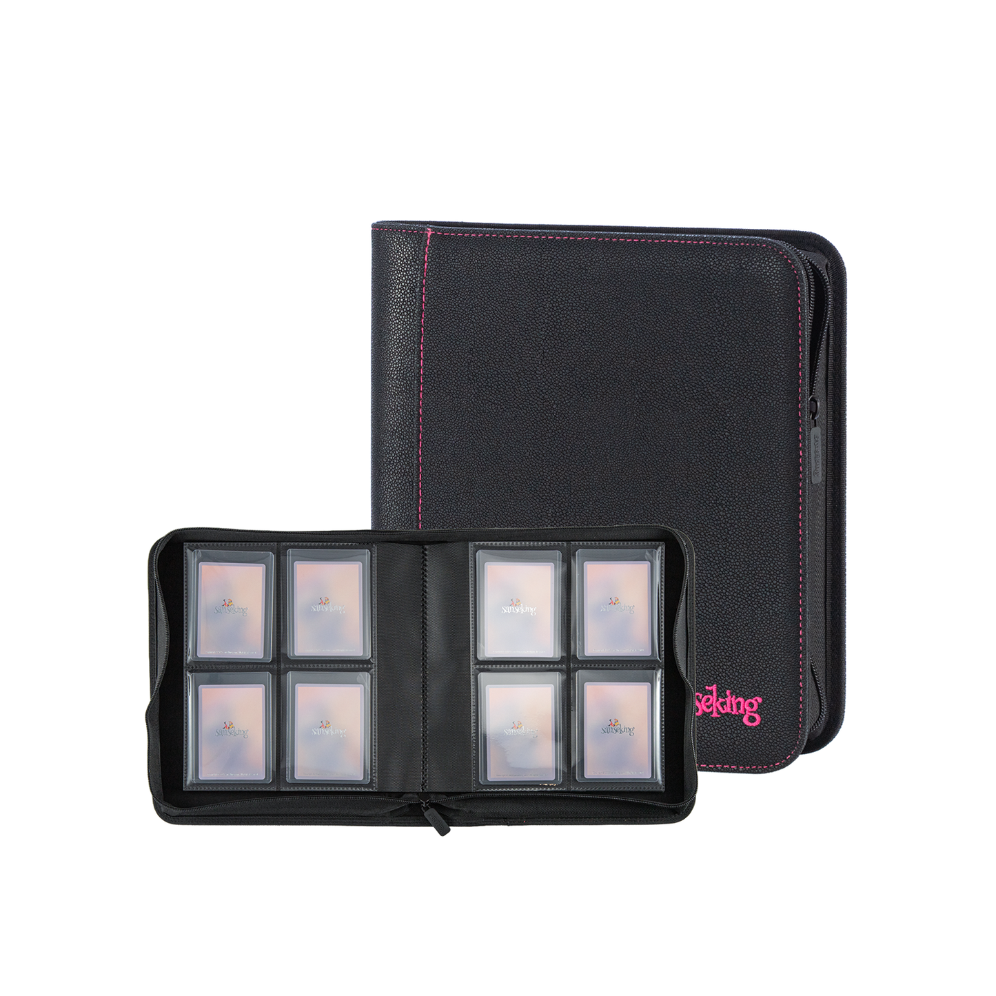 Sanseking 9-Pocket PU Zipper Toploader Binder - official Sanseking detail and feature view 4