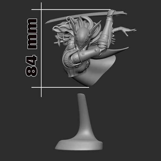 Malenia Bust - Elden Ring - Alternate view 2