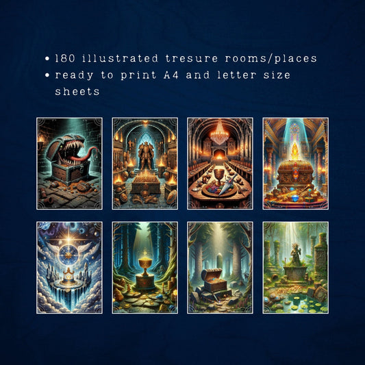 Treasure Room Cards - Alternate view 2
