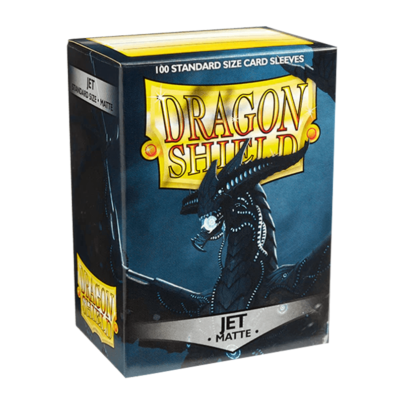 Dragon Shield Standard Matte Sleeves - Jet