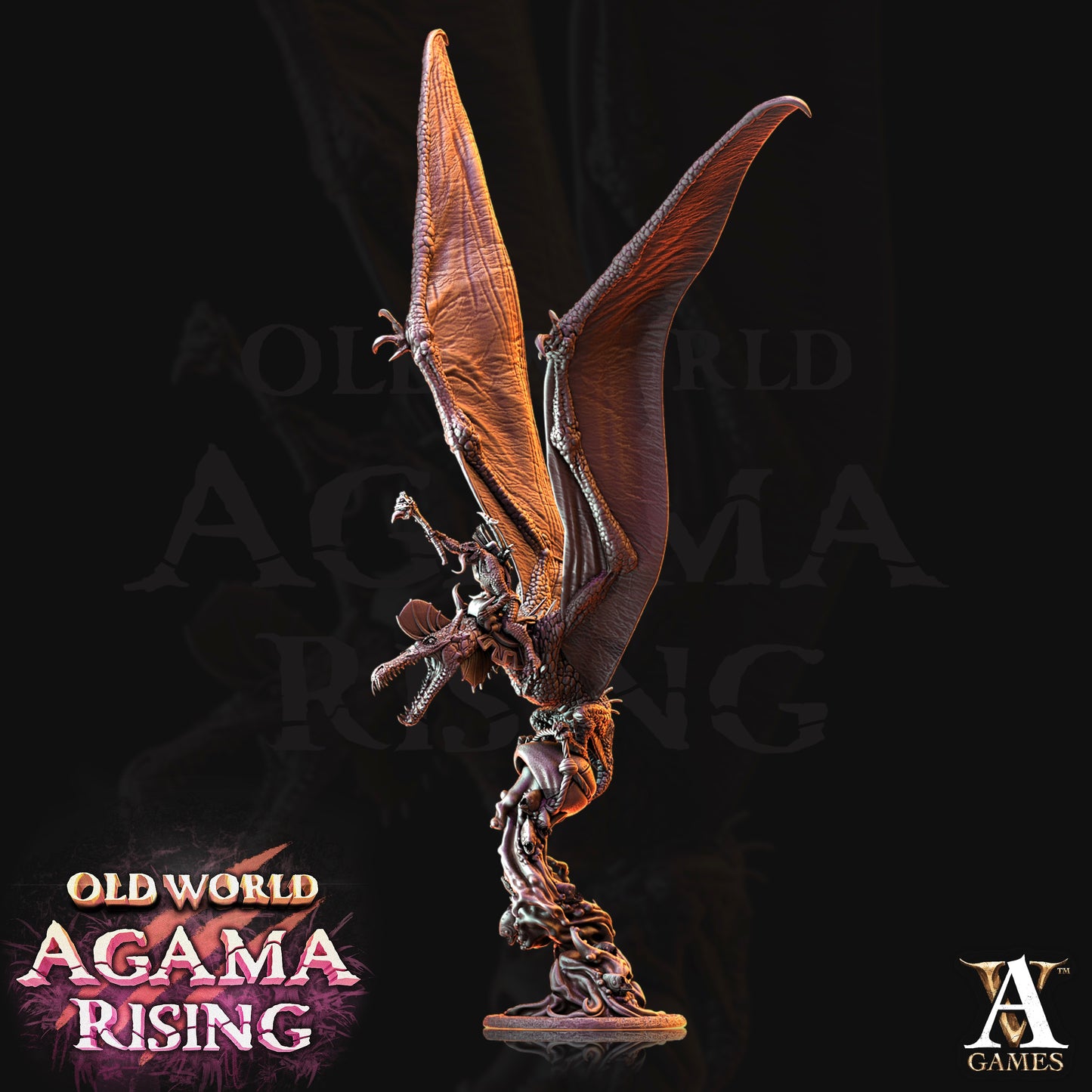 Quetzal Riders Fantasy Miniatures alternate view 4