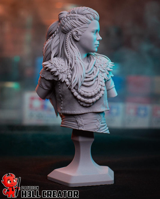 Aloy Horizon Zero Dawn Bust - Alternate view 2