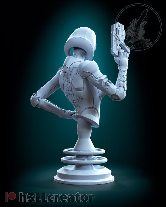 EDI Bust - Mass Effect - Alternate view 2