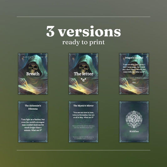 Riddle Cards - Alternate view 2