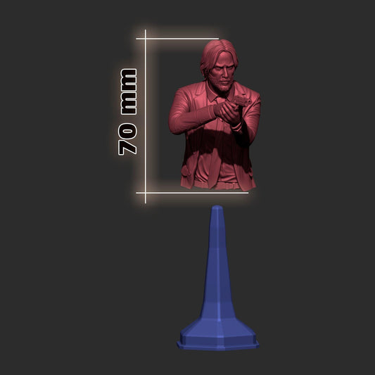 John Wick Movie Character Bust - Alternate view 2