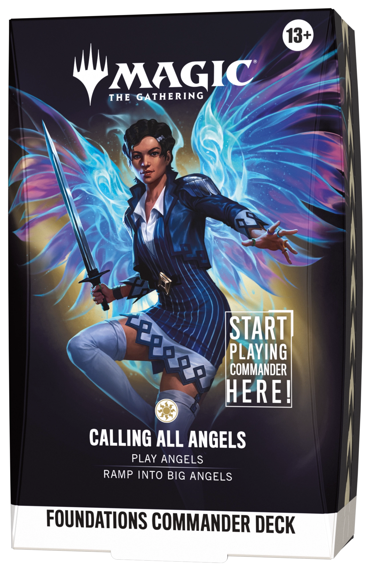 Magic: The Gathering Foundations Commander Deck - Calling All Angels - official product image