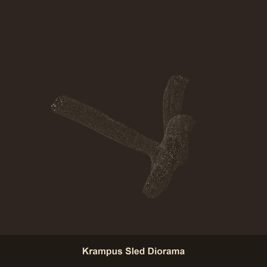 Krampus Sled Diorama Miniature alternate view 2
