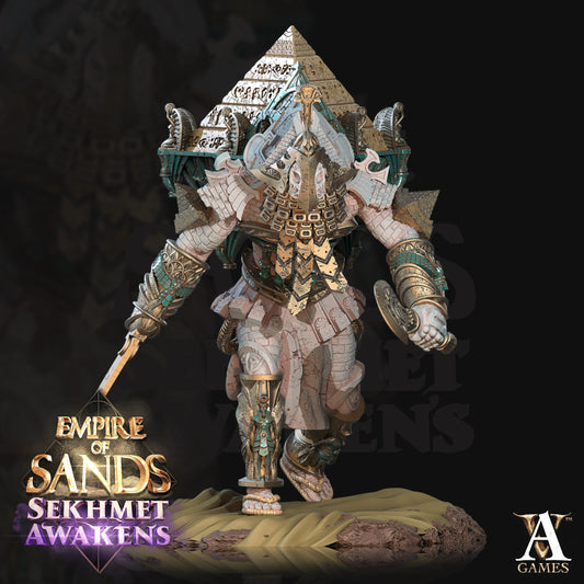 Pyramid Golem Egyptian Fantasy Miniatures alternate view 2