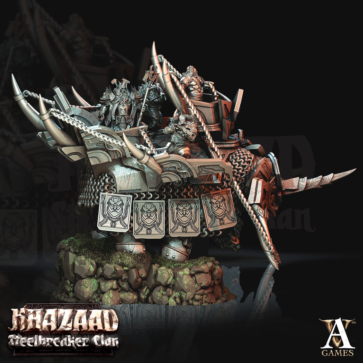War Bjargan Dwarf Miniatures alternate view 3
