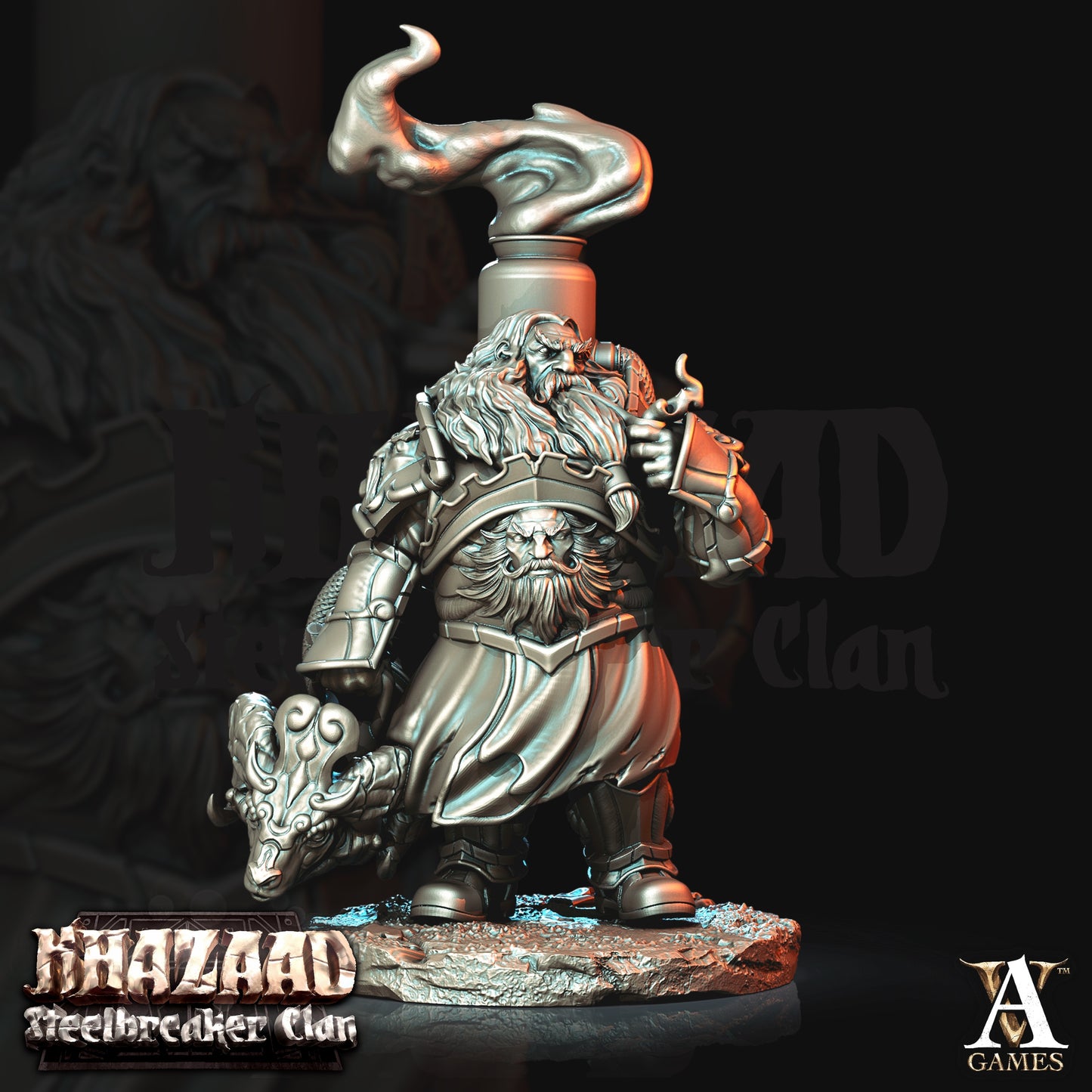 Steelbreaker Firespitters Dwarf Miniatures alternate view 3