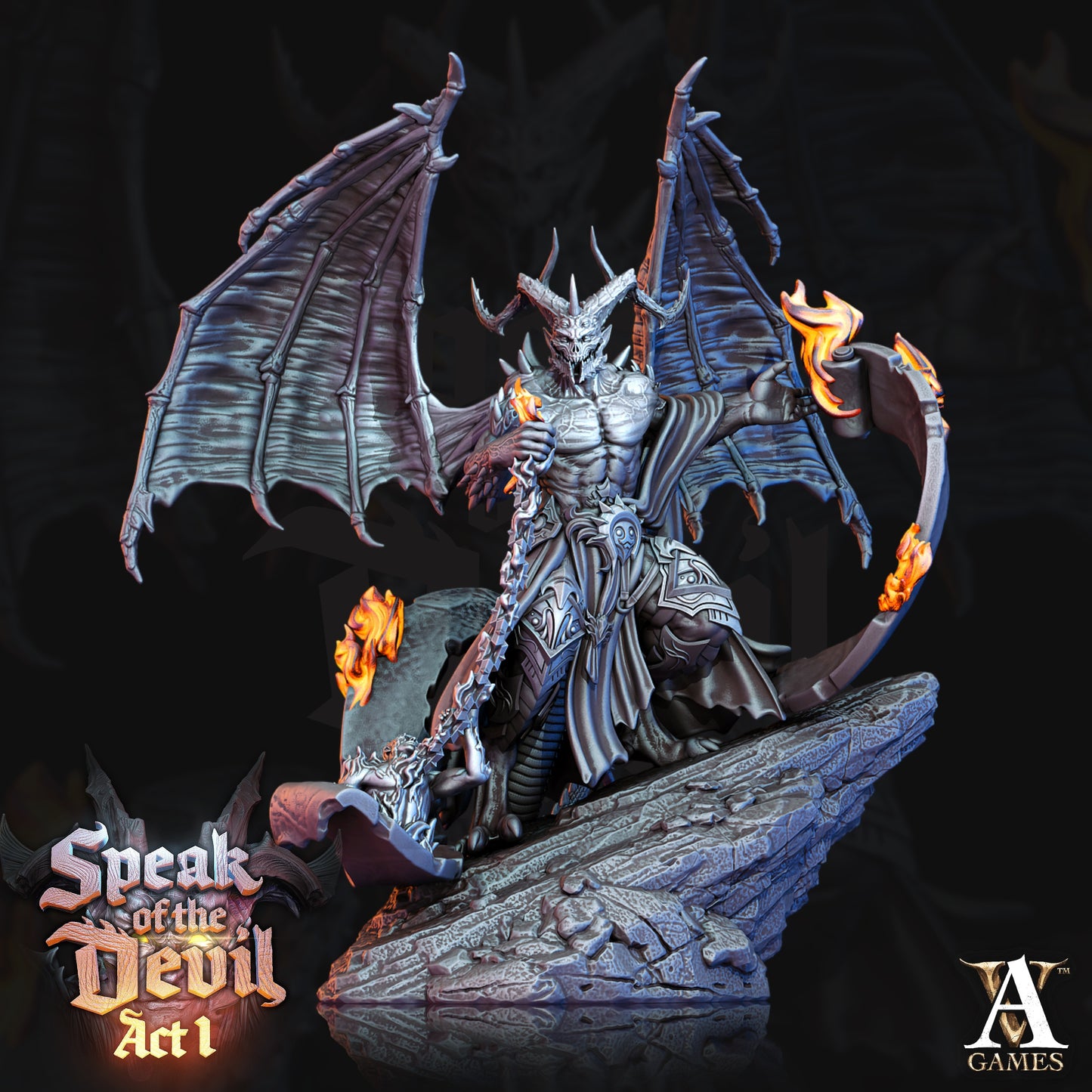 Horned Devil Fantasy Miniatures alternate view 4