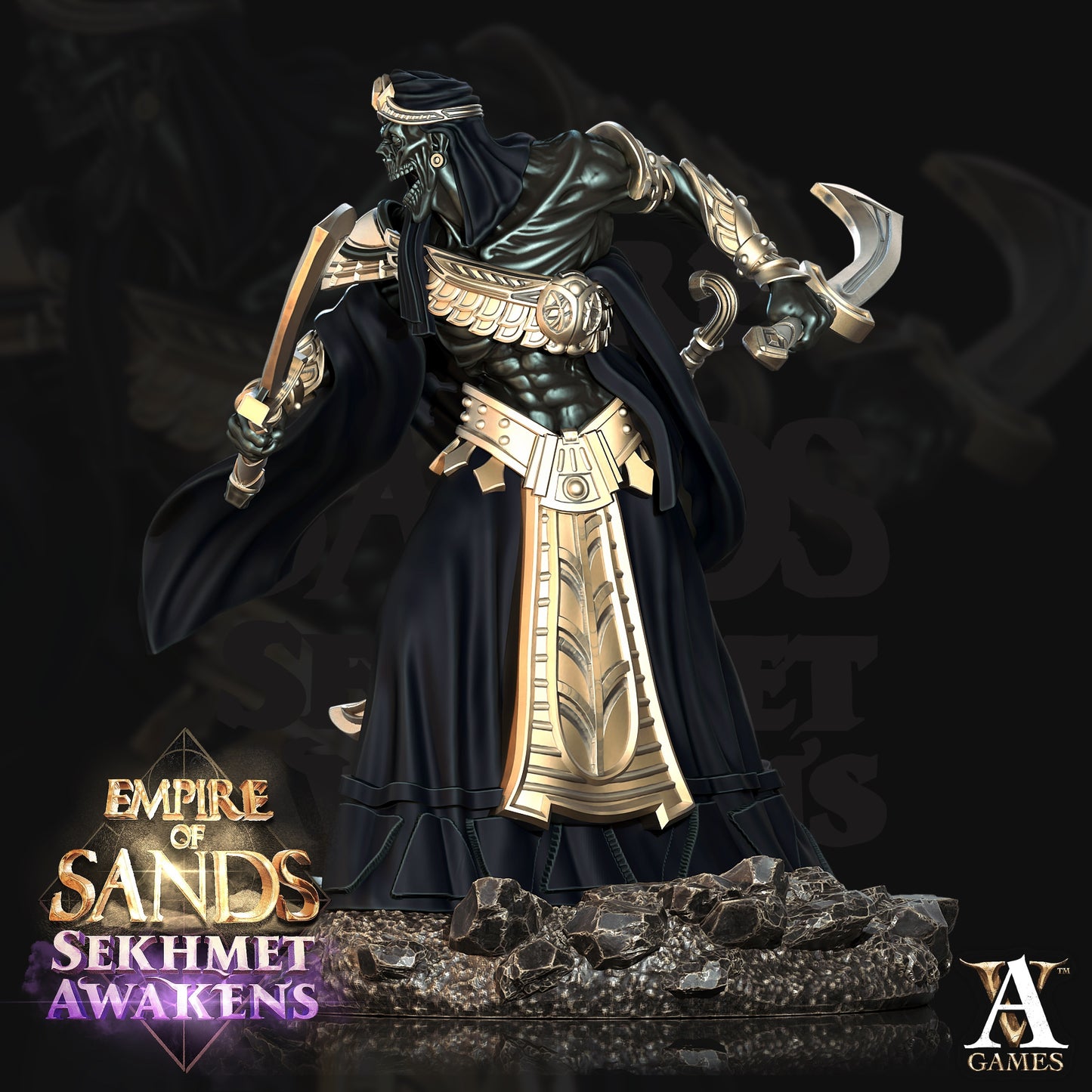 Sandmancer Aristocrats Egyptian Fantasy Miniatures alternate view 4