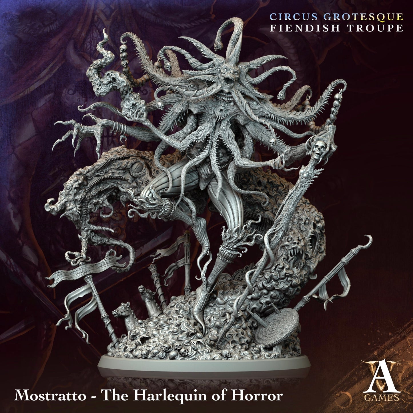 Mostratto The Harlequin of Horror Fantasy Miniatures alternate view 4