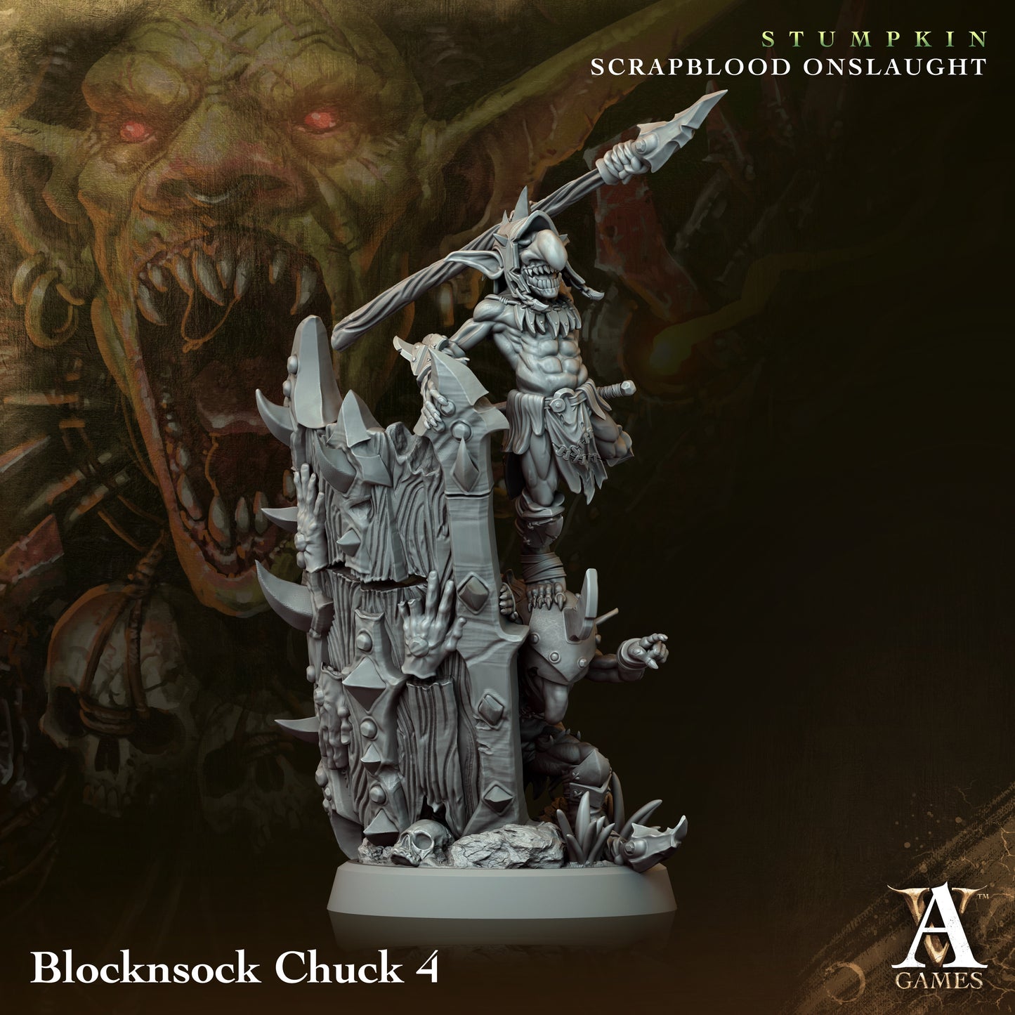 Blocknsock Chucks Orc Miniatures alternate view 4