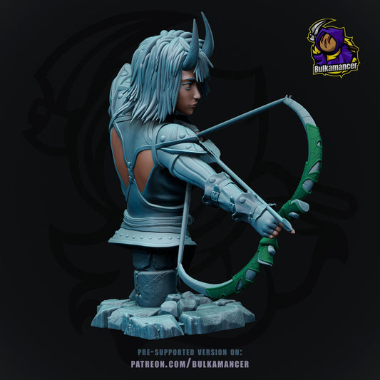 Arueshalae Bust - Wrath of the Righteous - Alternate view 2