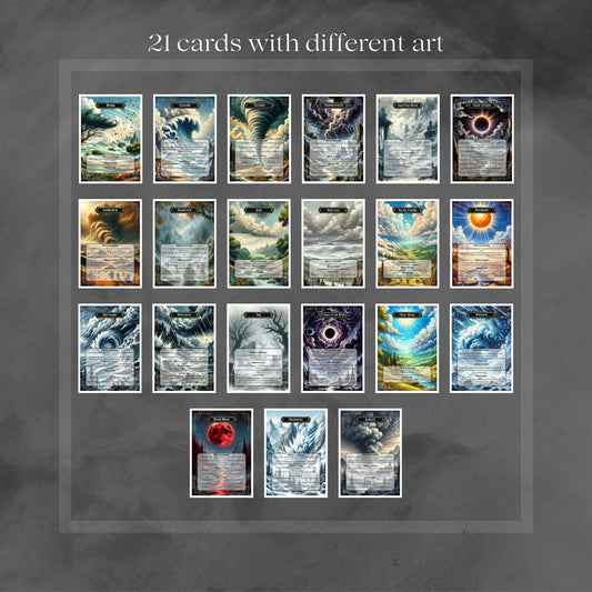 Weather Condition Cards - Alternate view 2