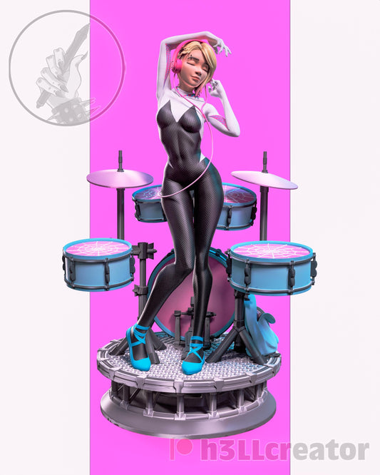 Gwen Stacy Spiderman Figure - Alternate view 2