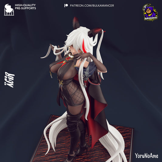 Agir Resin Miniature Figurine Game Character Azur Lane Game Character Gift for Him Her Birthday Gift NSFW I Anime