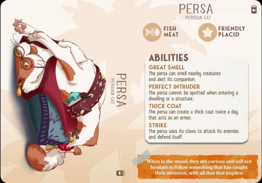 Persian Cat Animal Companion Miniature - Alternate view 2