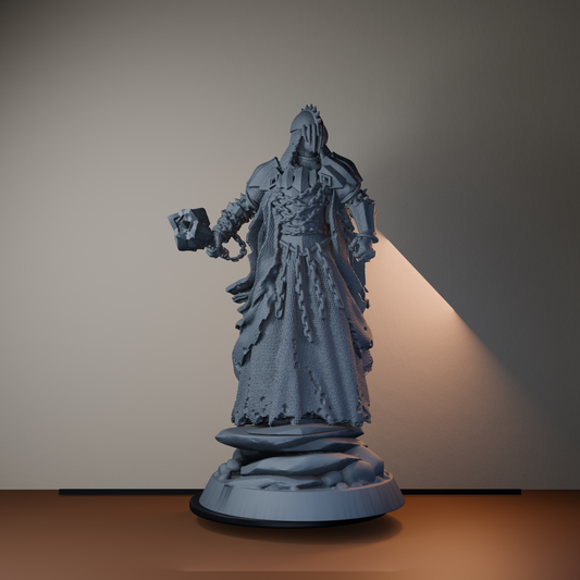 Baron's Soldiers Fantasy Miniatures - Giant Mace Wraith - hero view