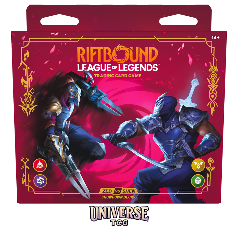 Riftbound: Vendetta Champion Deck Showdown: Zed vs Shen Display (4 Decks) - EN alternate view 3