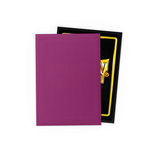 Dragon Shield Wraith Dual Matte Japanese-size sleeves (60) - official sleeve front and back