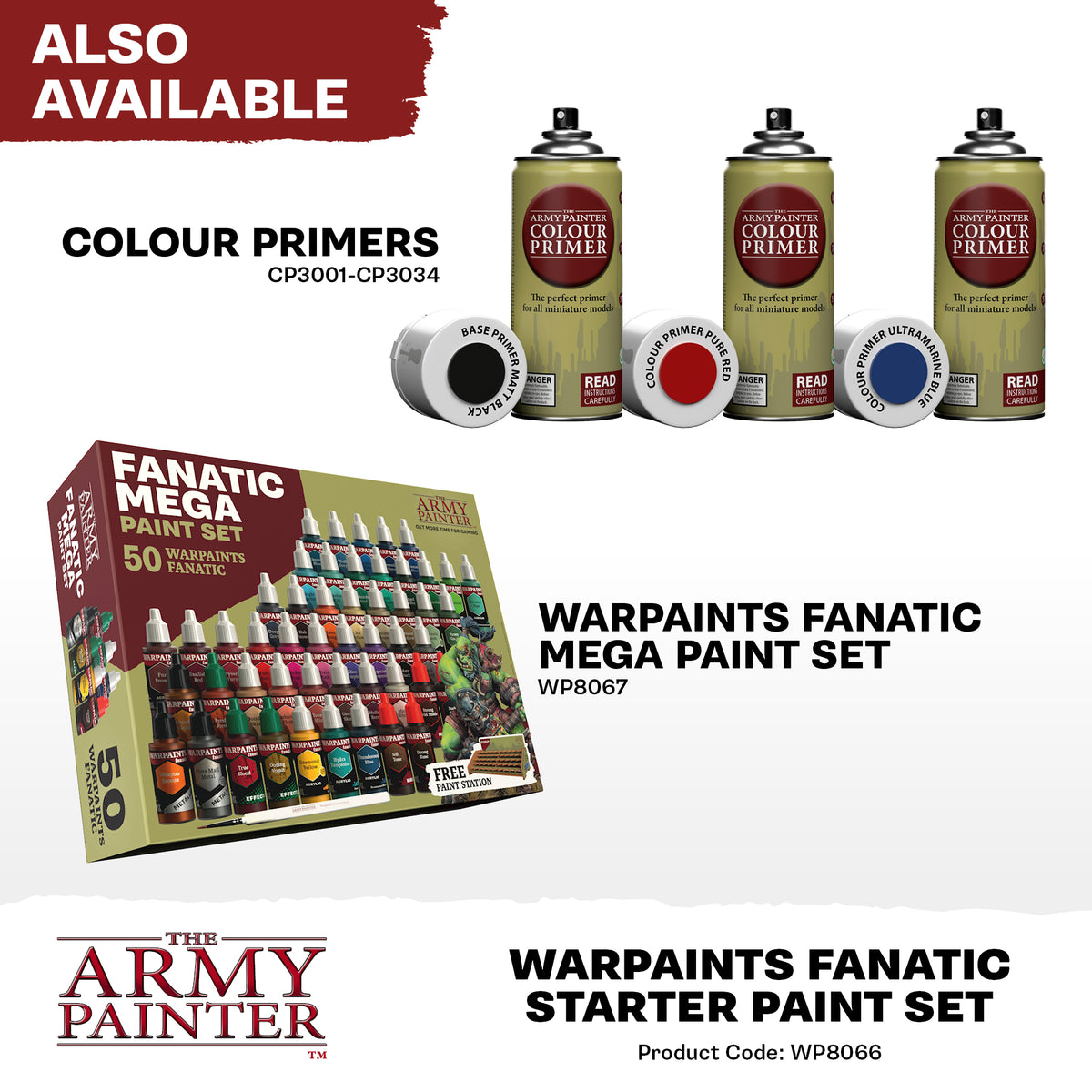 TAP - Warpaints Fanatic: Starter Set - official product image 6
