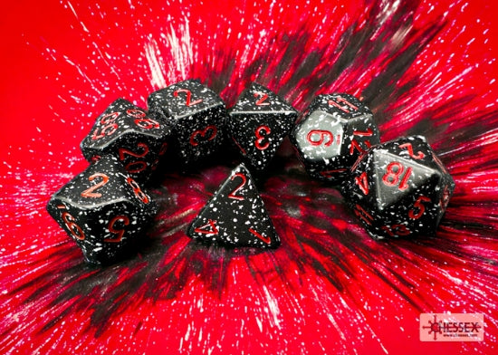 Chessex Speckled Space Polyhedral 7-Dice Set product image