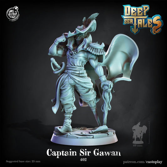 Pirate Captain Miniature