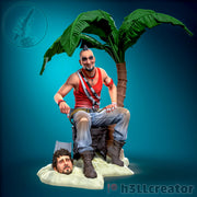 Vaas Figure - resin tabletop miniature front view
