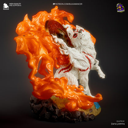 Amaterasu Okami Figure - Alternate view 2