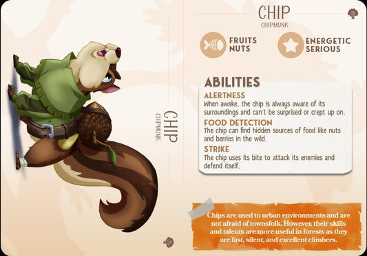 Chipmunk Animal Companion Miniature - Alternate view 2