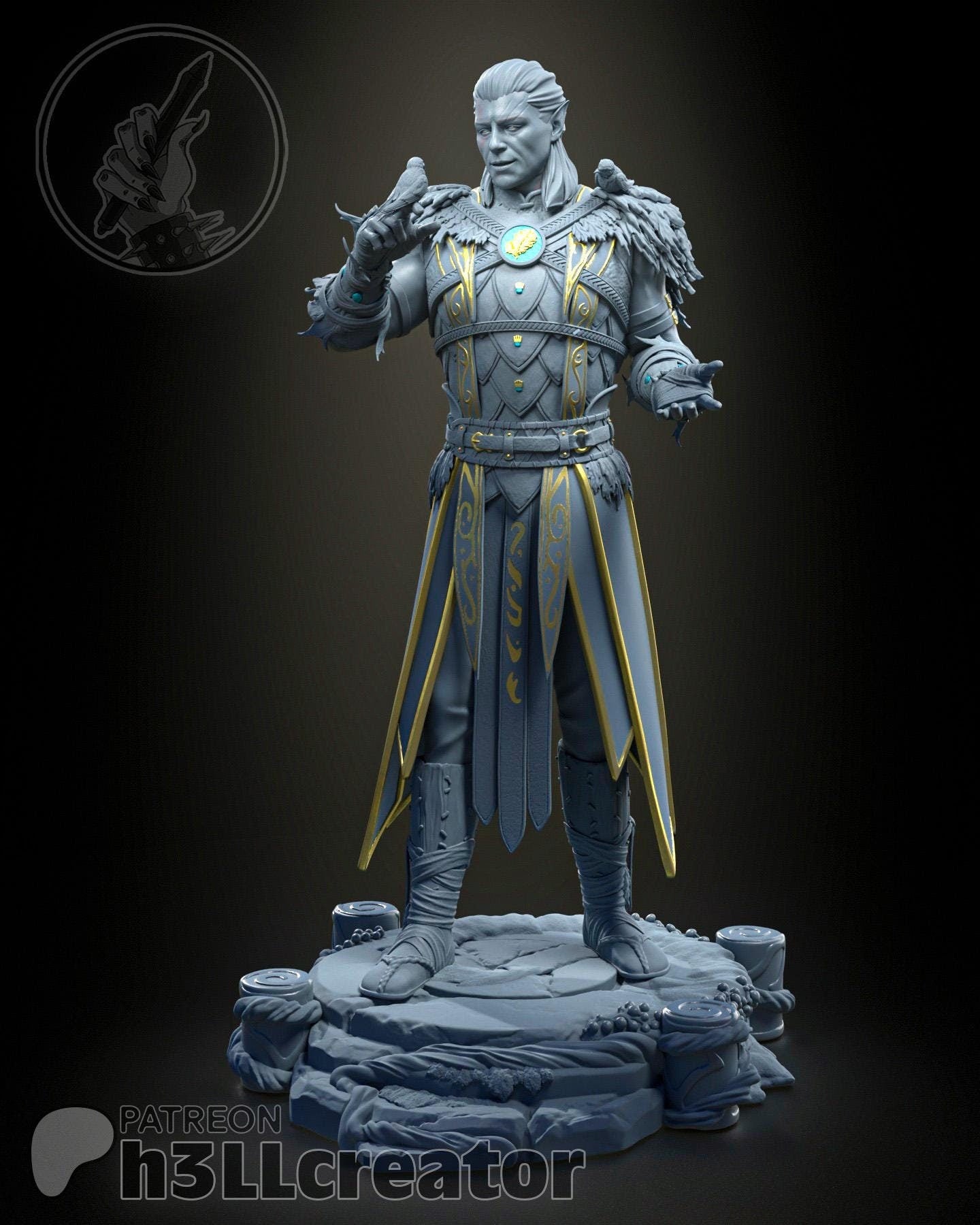 Halsin Figure - Baldur's Gate 3