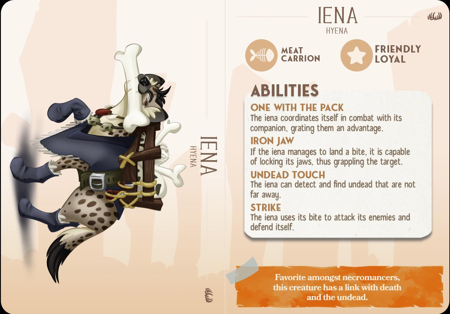 Hyena Animal Companion Miniature - Alternate view 2