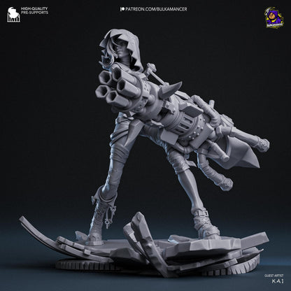 Jinx Fractured Figure - Arcane - Alternate view 6